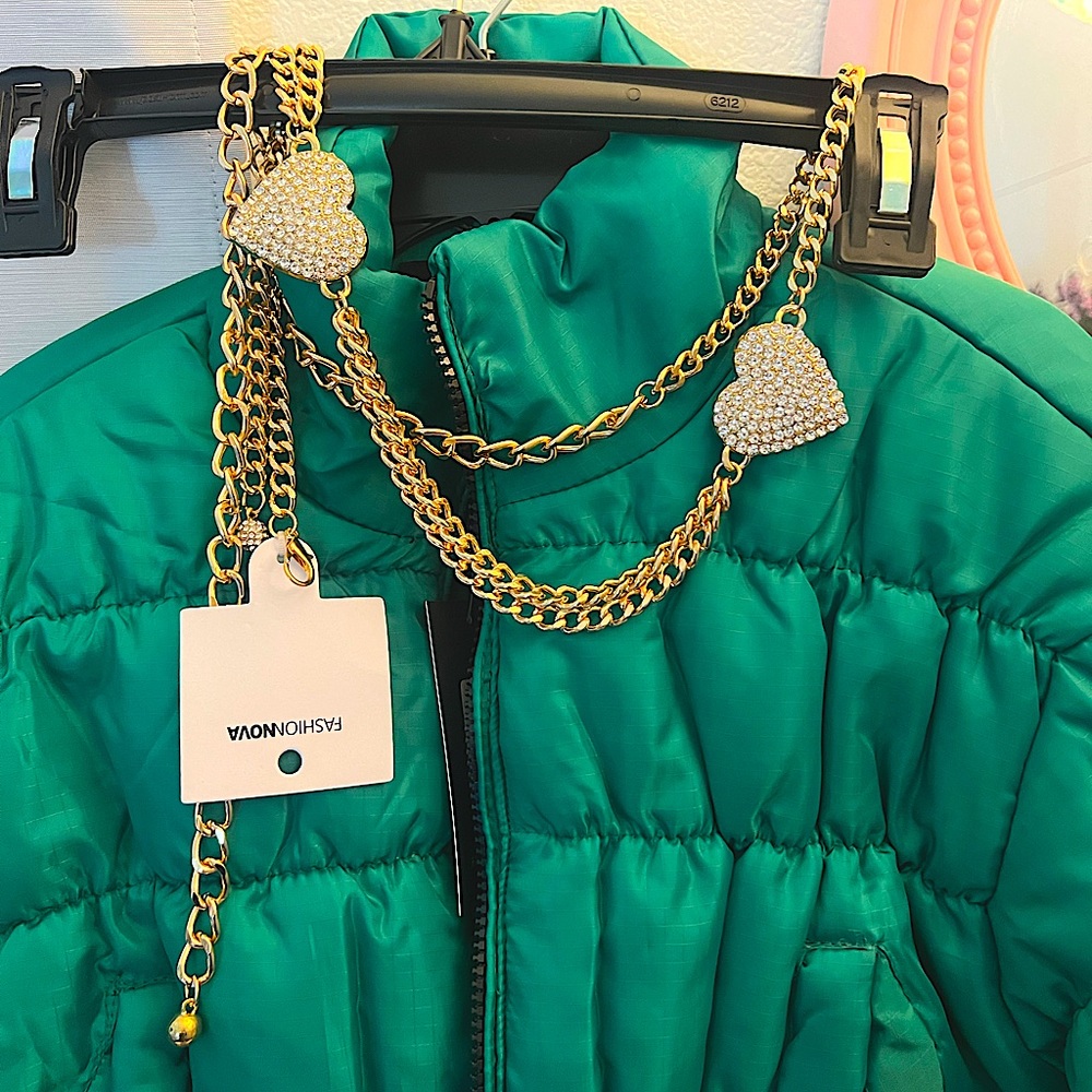 fashionnova belly chain one size NWT